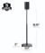 Sanus Height Adjustable Speaker Stand for Sonos Era 100