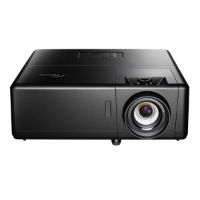 Optoma UHZ55 DLP Laser Projector, 3,000 Lumens,  Black