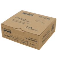 Kordz PRS Slim Cat6a RJ45 Crimp Connector 100 pieces Clear