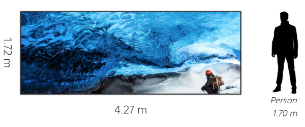 Sony Pro 181" CH 1.2 Series Crystal LED