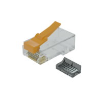 Kordz PRO Slim Cat6 RJ45 Crimp Connector 100 pieces Clear