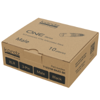 Kordz ONE XLR 3-pin Connector Male BLK 10PK