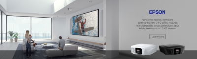 Epson Projectors Web Banner