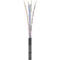 Kordz PRO Slim Cat6 Outdoor Network Cable 305m Black
