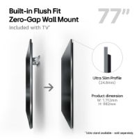 LG OLED77G45LW 77'' 4K OLED TV wall mount