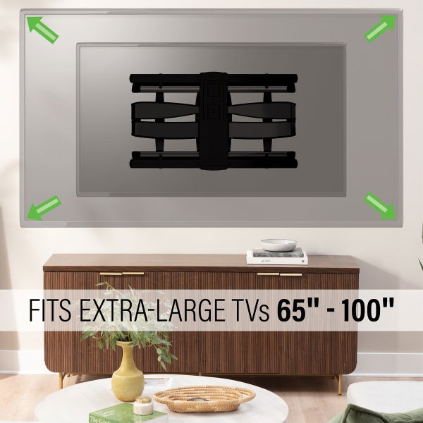 Sanus VXF830-B2 Extra Large Full Motion Mount Black