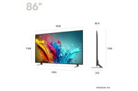 LG 86QNED85T6C 86'' 4K QNED TV