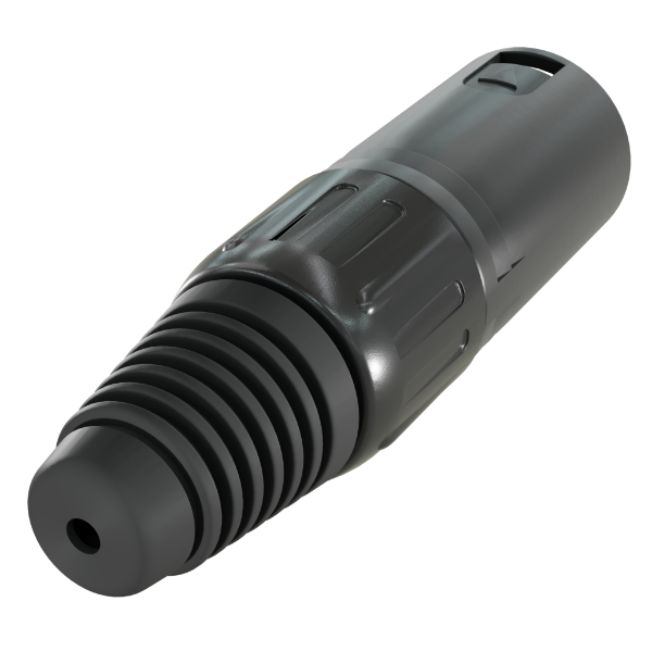 Kordz ONE XLR 3-pin Connector Male BLK 10PK