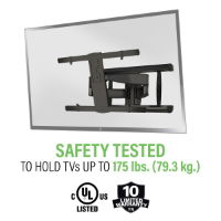 Sanus VXF830-B2 Extra Large Full Motion Mount Black