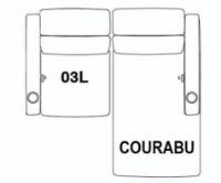 Front Row Serenity 2 Seat Straight Option4 Leather SM