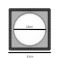 Bowers & Wilkins FPK8SQ Plaster Kit for 8" Square Speakers (FP42242) Single Unit