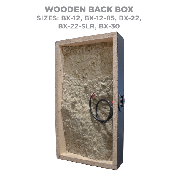 Stealth Acoustics BX-30 Wooden back box - Fits LRX-85-LF,LR3