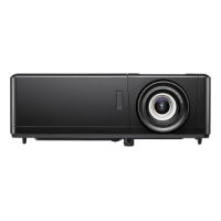 Optoma UHZ55 DLP Laser Projector, 3,000 Lumens,  Black