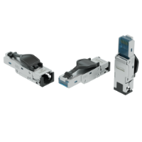 Kordz*SPECIAL ORDER* PRS CAT6a RJ45 Field Termin Plug 6 piec