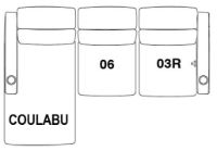 Front Row *SPECIAL ORDER* Serenity 3 Seat Straight  -Option