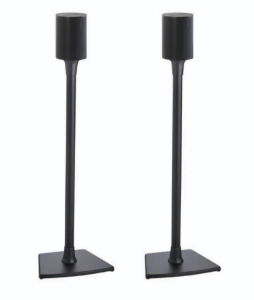 Sanus Wireless Speaker Stand for Sonos Era 100 Black Pair