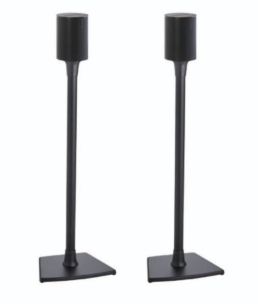 Sanus Wireless Speaker Stand for Sonos Era 100 Black Pair