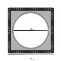 Bowers & Wilkins FPK6SQ Plaster Kit for 6" Square Speakers (FP42234) Single Unit