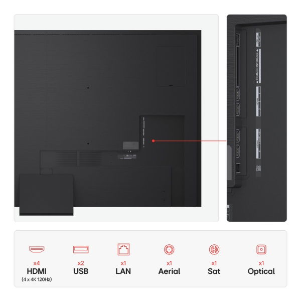 LG 100QNED86A6 100" 4K QNED TV