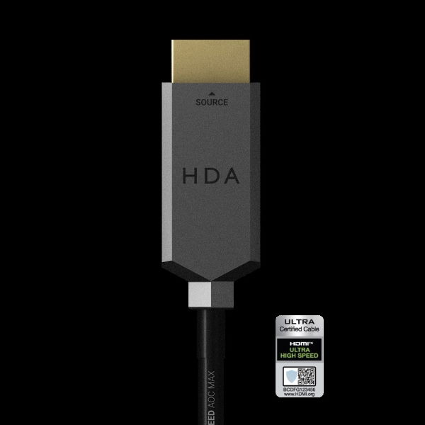 HDA Ultra High Speed Fibre-Optic Max 8K 48G HDMI Cable