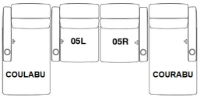 Front Row *SPECIAL ORDER* Serenity 4 Seat Straight -Option 3