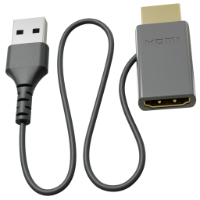 Kordz PRO HDMI 5V Power Injector 0.50m Grey 1PK